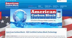 Desktop Screenshot of americancarbonblock.com